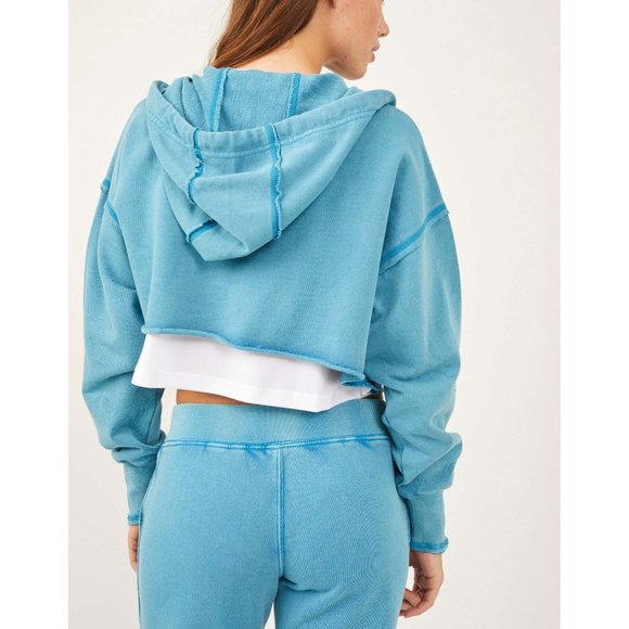 🎉LAST CHANCE🎉 NWT FP Movement Body Language Hoodie / Ocean Horizon - Picture 3 of 10